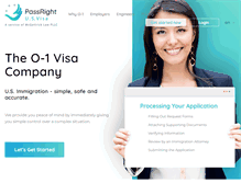 Tablet Screenshot of passright.com